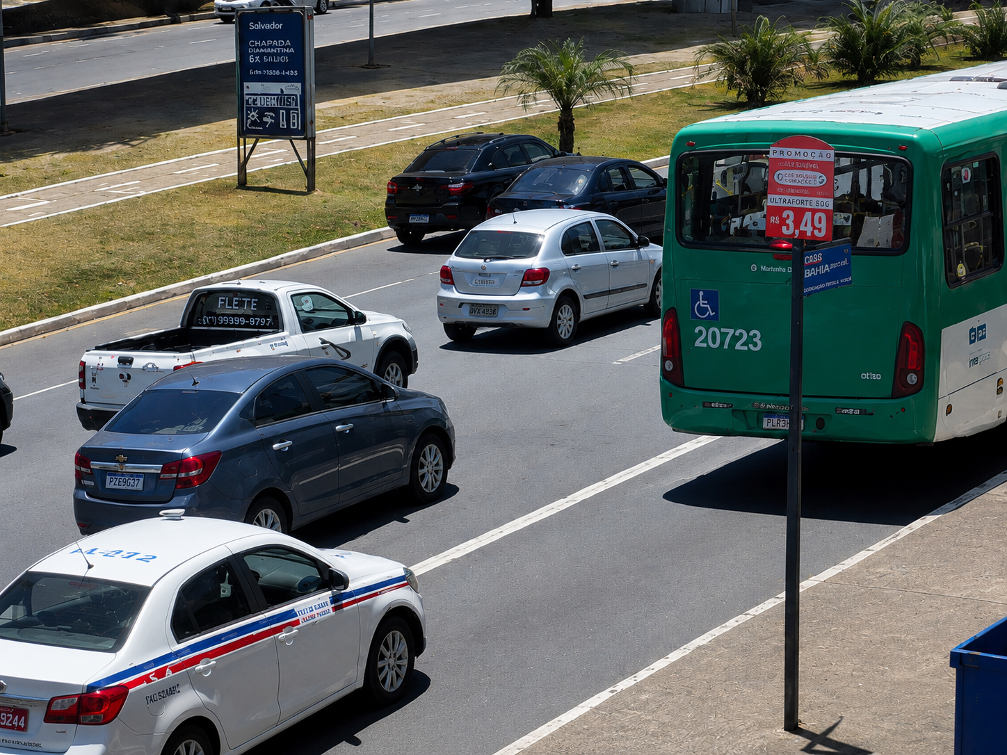 TRÂNSITO EM SALVADOR TERÁ BLOQUEIOS E DESVIO NESTE DOMINGO (26)